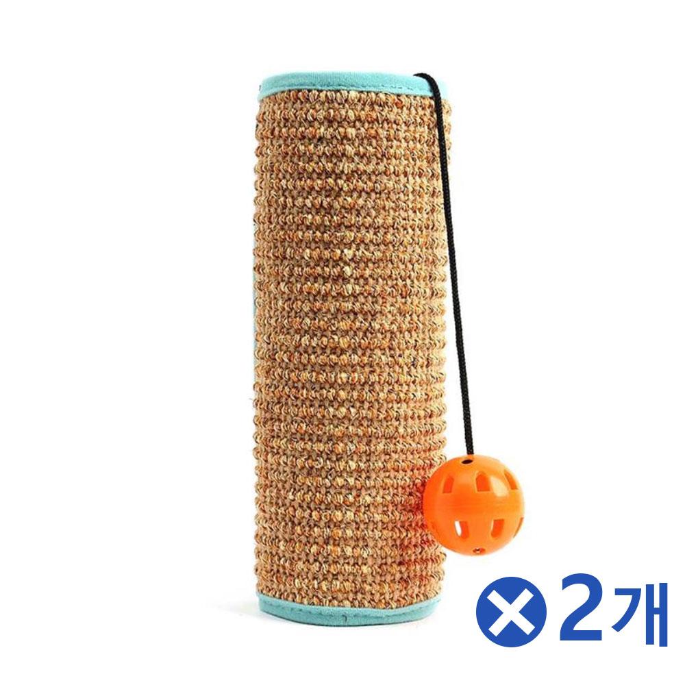 고양이 발톱관리 스크래쳐 브라운x2개 고양이스크래치