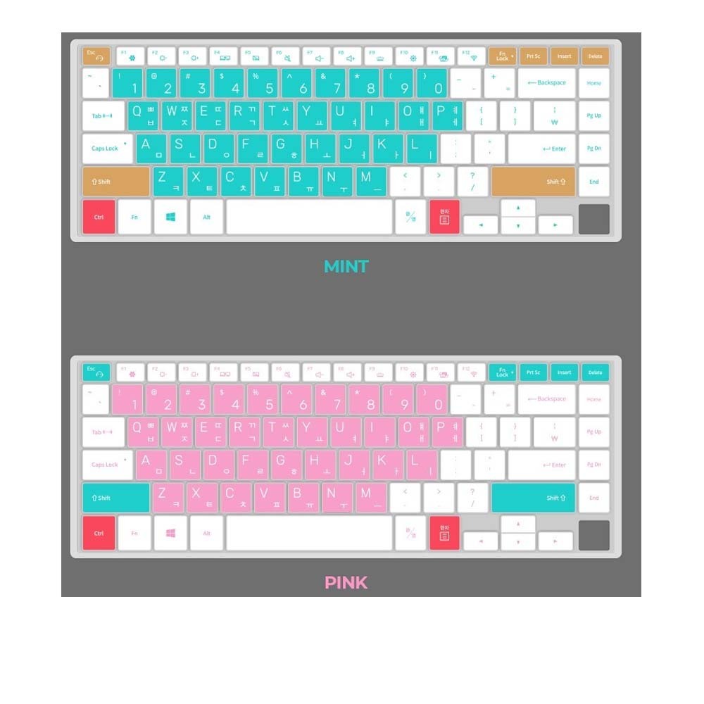 삼성 NT950SBE  타공 노트북 마카롱 문자키스킨