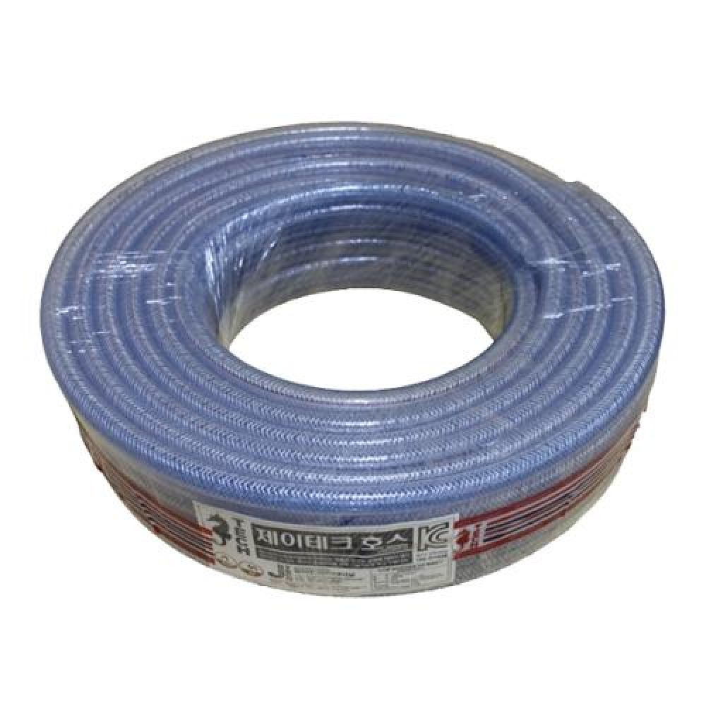 내압에 강한 편사물호스 25mm 45M 1롤 나비반도포함