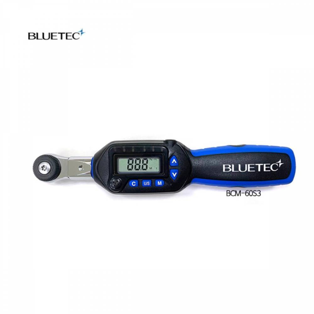 블루텍 헤드교체형 디지털토크렌치 BCM-60S3 230mm