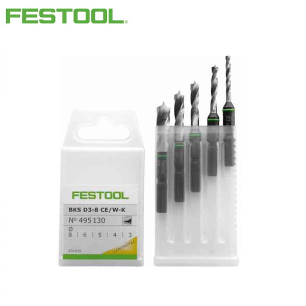 FESTOOL 목재용 드릴비트 케이스 BKS D 3-8 CE_495130