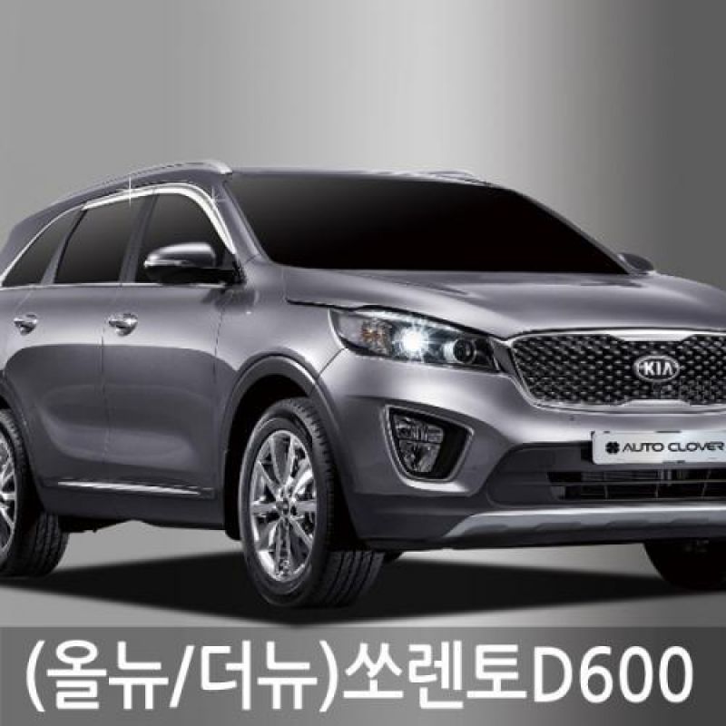 올뉴 더뉴쏘렌토(14년_현재) 크롬도어바이저 6PCS 차량용 썬바이저 윈도우바이저