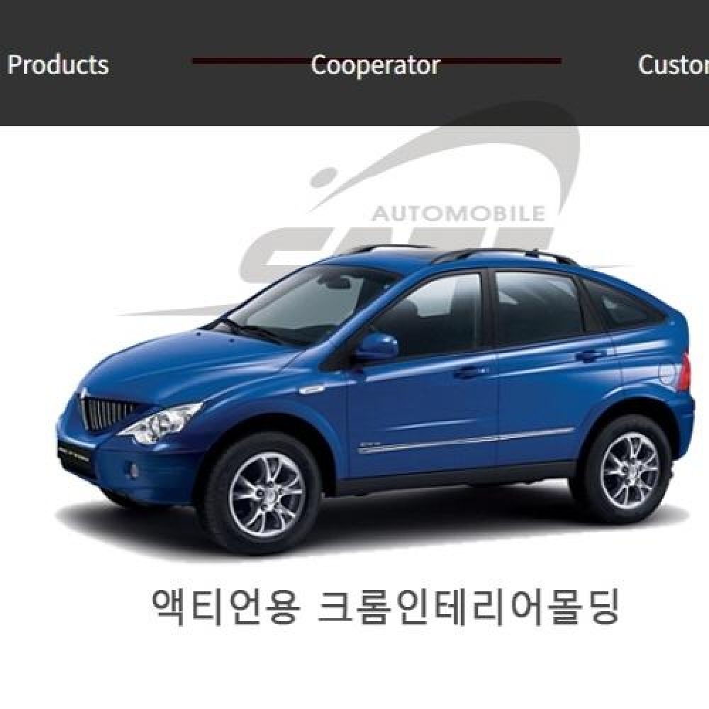 액티언 크롬인테리어몰딩 20pcs 액티언스포츠 공용