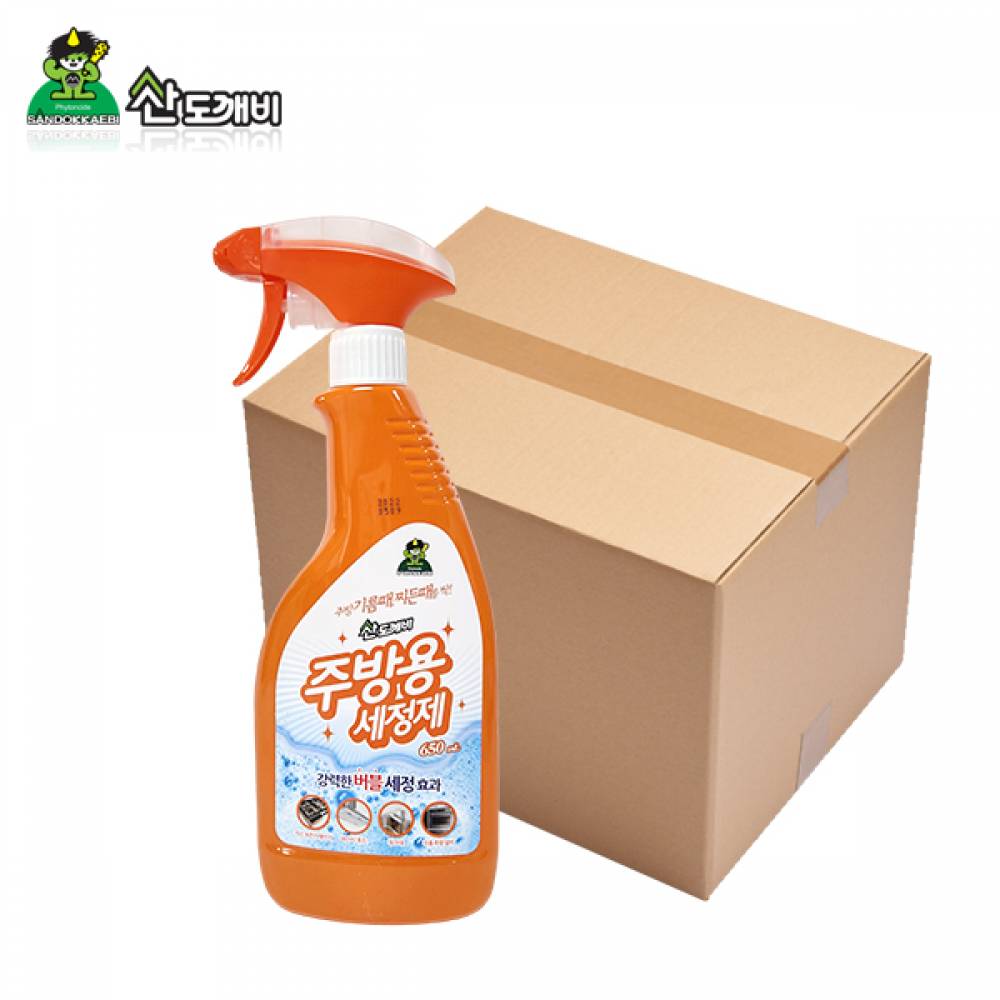 슈마켓 대용량 주방세정제 650ml 한박스 24개입