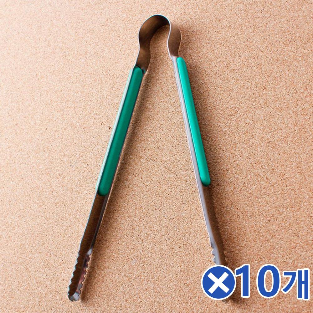 조리필수품 다용도 집게 25.5cmx10개 만능집게 조리용