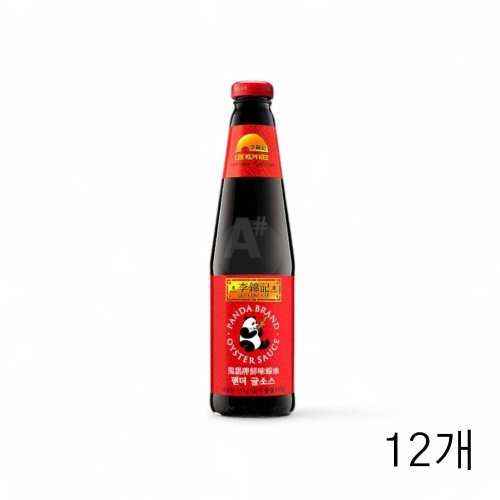 이금기 팬더 굴소스 510g X 12개 볶음밥 중국요리 중식굴소스 간편소스 만능소스