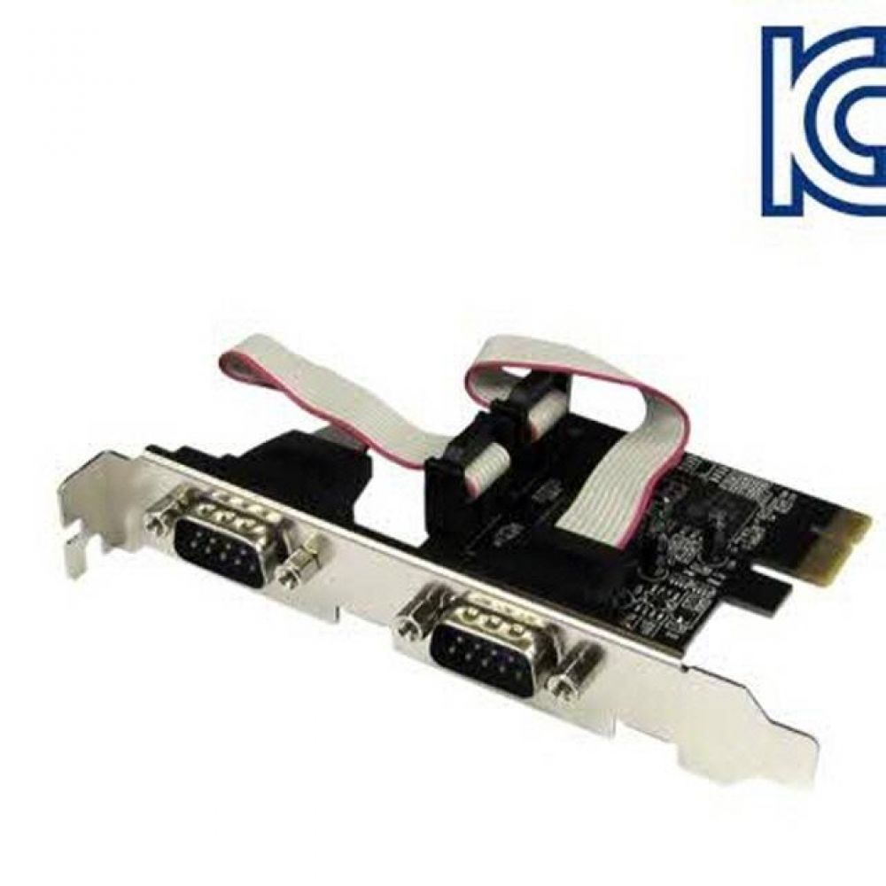 NETmate 2포트 PCI Express 시리얼카드(Oxford)(슬림PC겸용) New