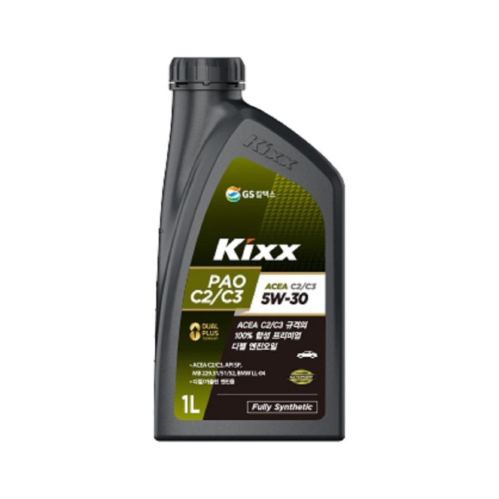 Kixx PAO C2/C3 5W-30 1L 12개 1박스 엔진오일