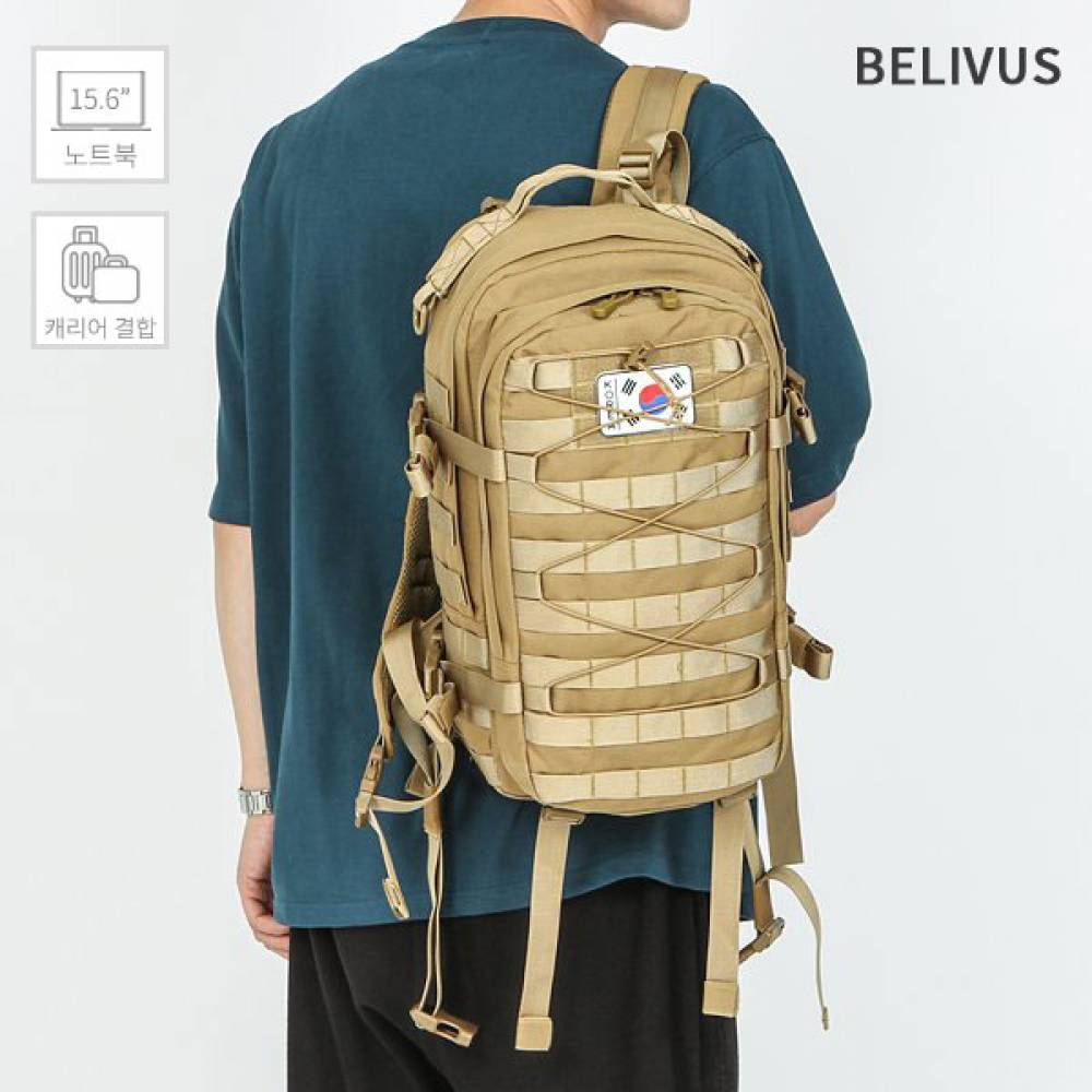 빌리버스 남자 백팩 BJI366 노트북 15.6 수납 가방