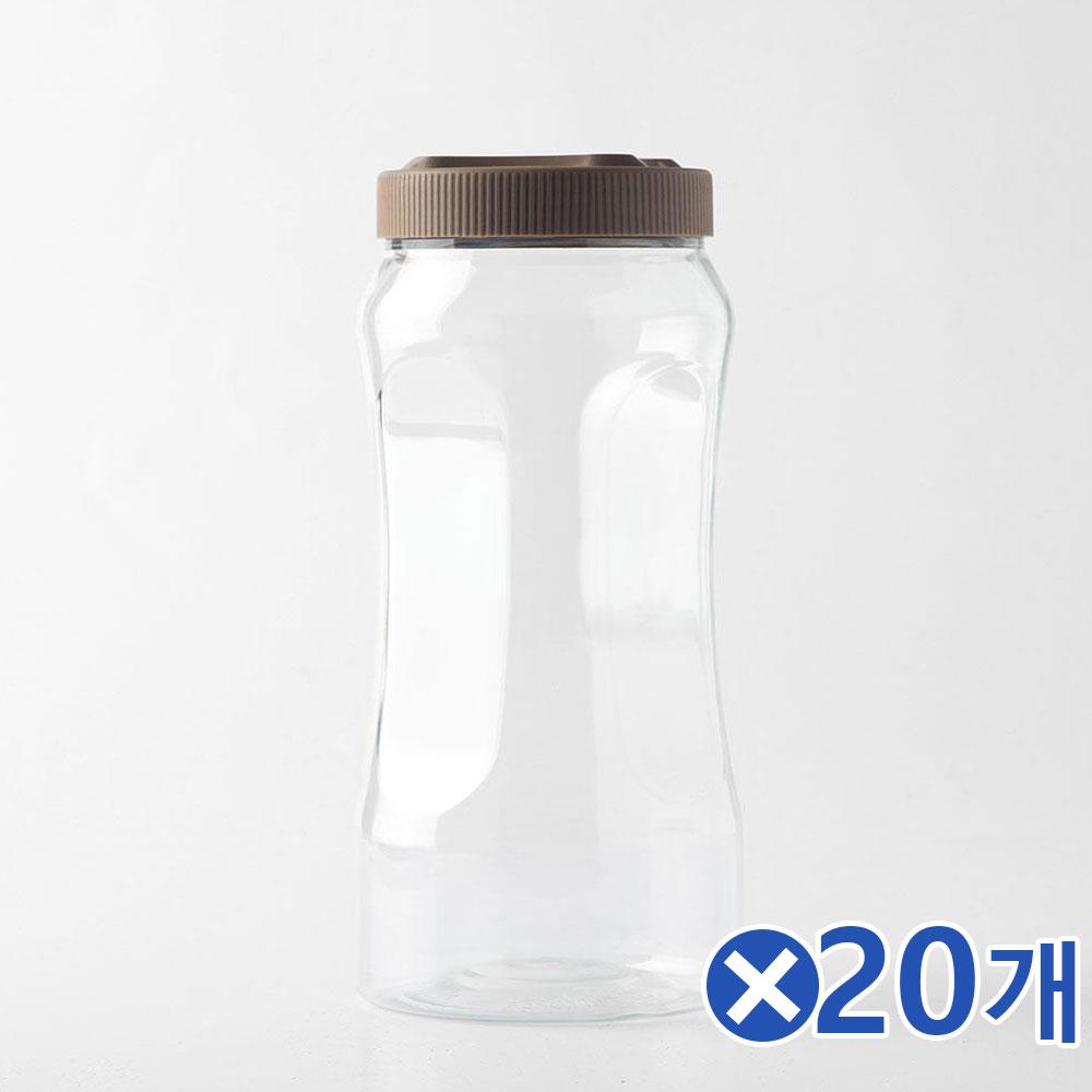 주방용 플라스틱 양념 보관통 900mlx20개 주방정리