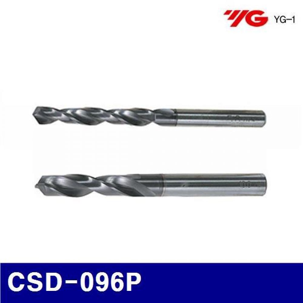 와이지원 206-1126 초경팡팡드릴 CSD-096P D9.6X10X53X89(DPPA01096) (1EA)