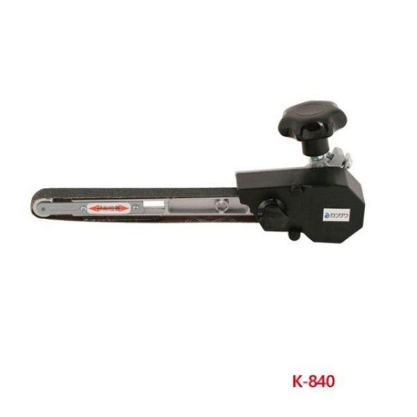 칸자와 벨트샌더 K 840 그라인더 장착 표면처리