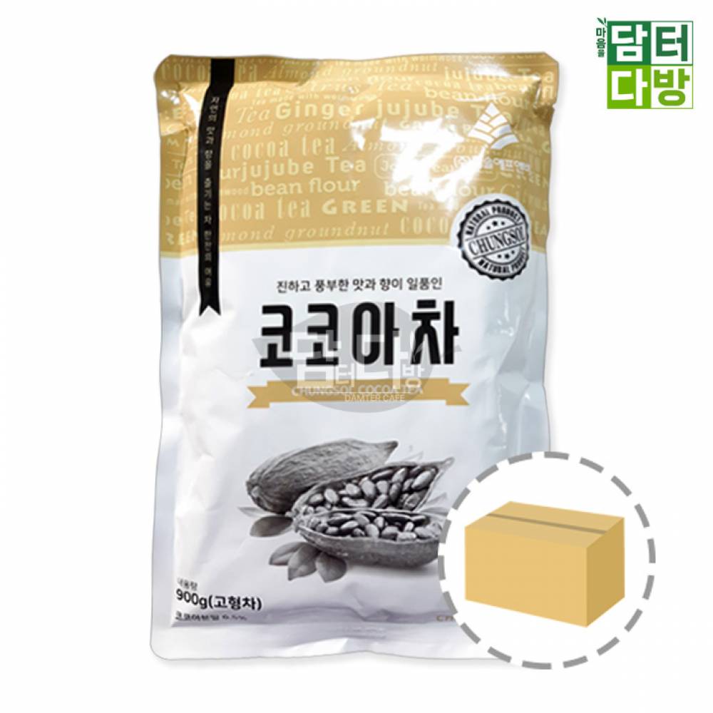 청솔 자판기용 코코아차 900g 1BOX (12개입)