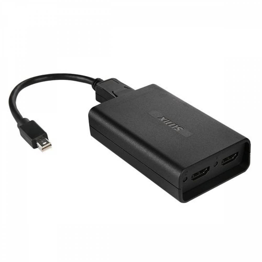 DP MiniDP 듀얼 HDMI 디스플레이포트 분배기 복제 확장 회전모드