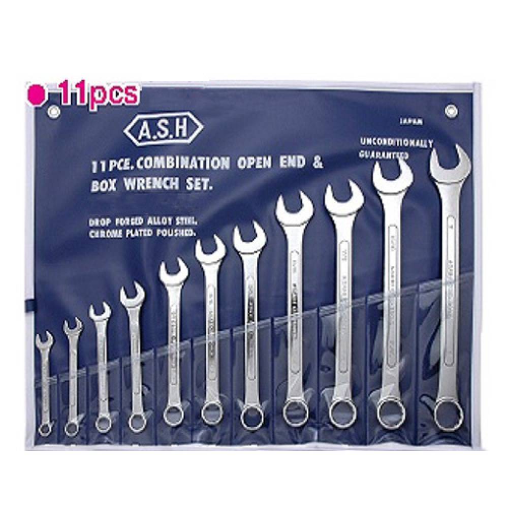 아사히 콤비네이션렌치 세트 11pcs (인찌)