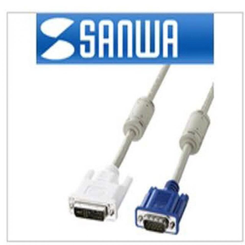(K) DVI-A to RGB 변환 케이블 5M /DVI-Analog에서 일반 RGB로 바꿔주는 케이블입니다