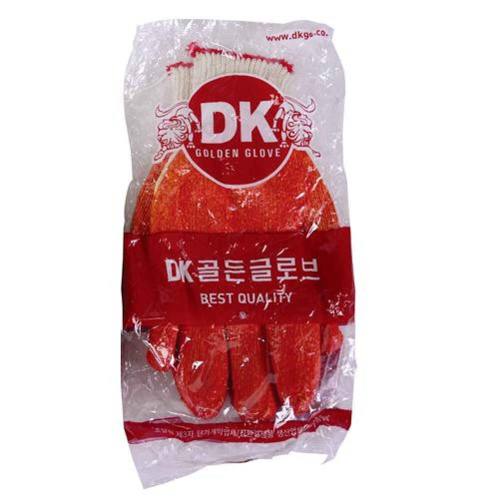 디케이골든글러브 이중코팅장갑황색/100개 W860-2099