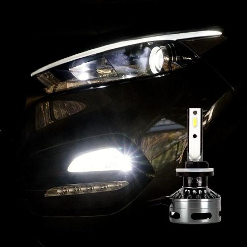 12V 24V겸용 블랙에디션V2 순정소켓형 LED안개등 2P 차량용 LED안개등