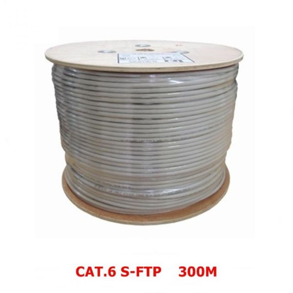 CAT.6 SFTP 랜케이블 300M 드럼 그레이
