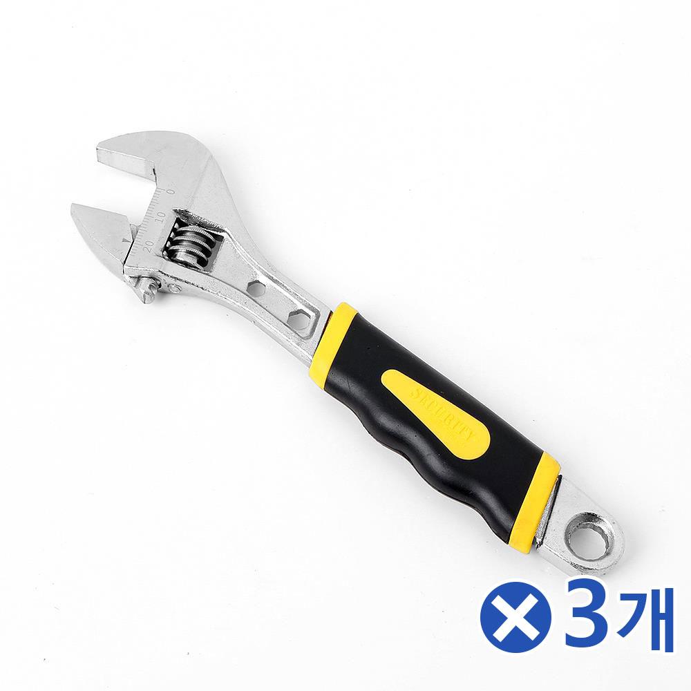 이지그립 몽키스패너 중x3개 만능렌치 몽키스패너공구
