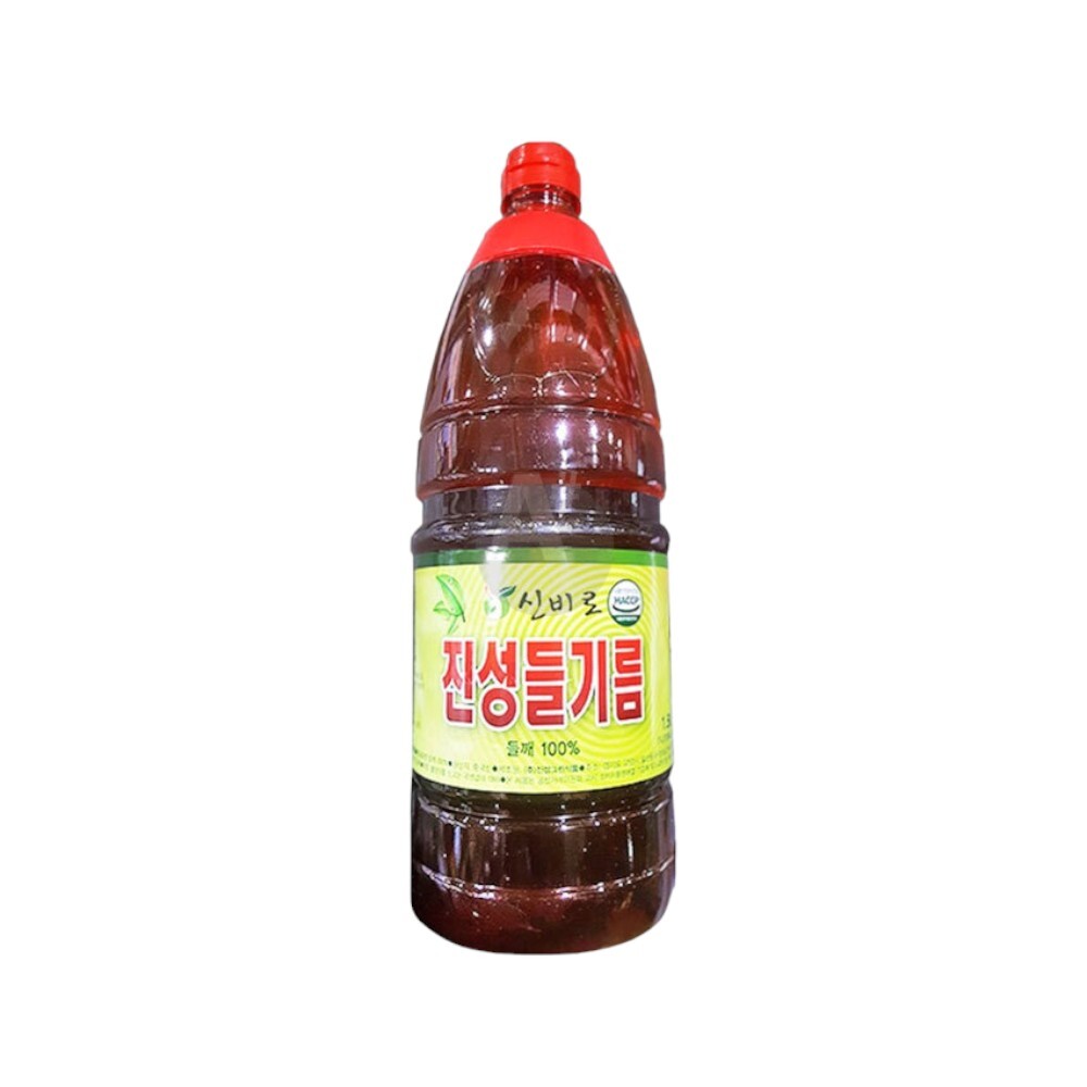 진성 들기름 1.8L 식당 식자재기름 대용량 들깨기름 업소용들기름 고소한들기름 매장용들기름