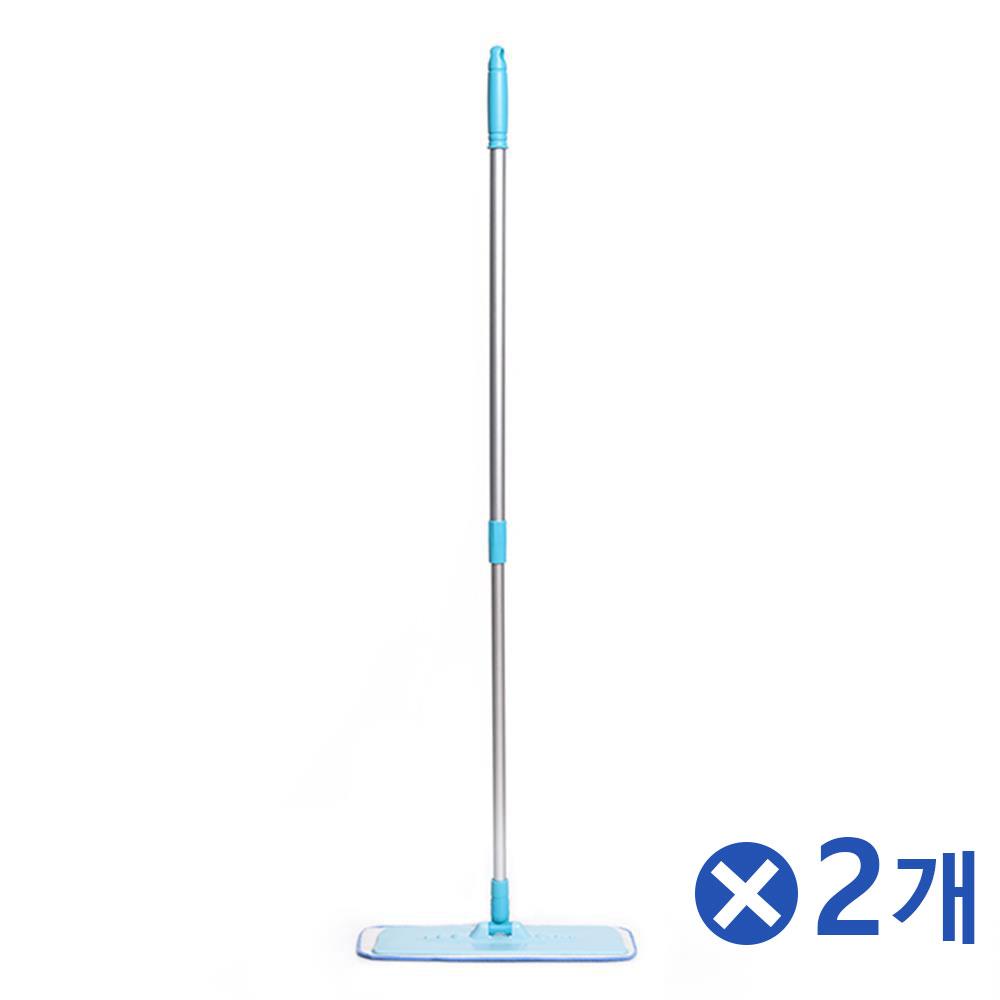회전헤드 와이드 극세사 밀대청소기x2개 업소용걸레