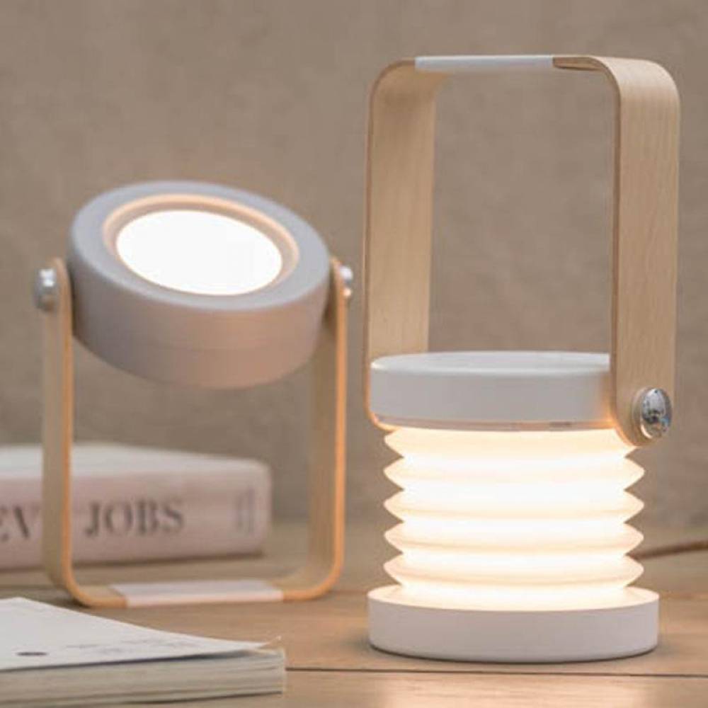 인테리어 LED 접이식 램프 조명 랜턴 화이트