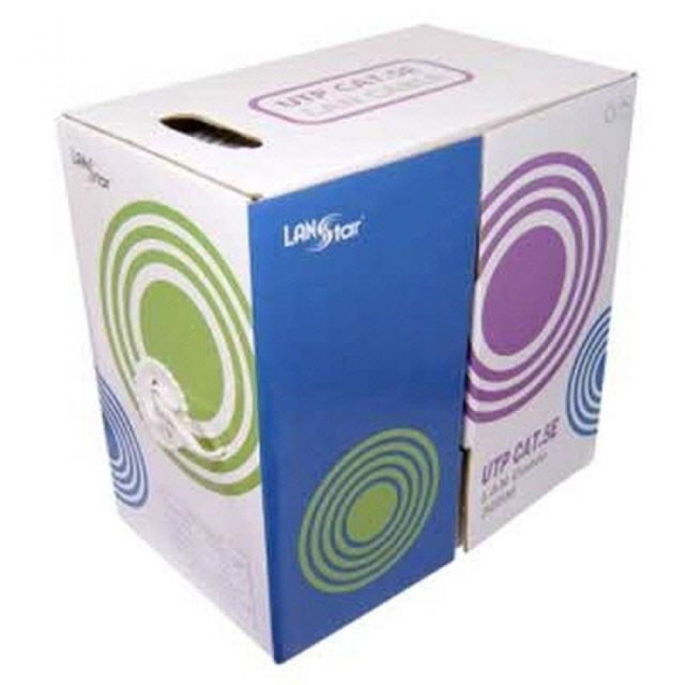 BOX 케이블 CAT.5E UTP 305M (노랑/회색/빨강/파랑) 랜케이블