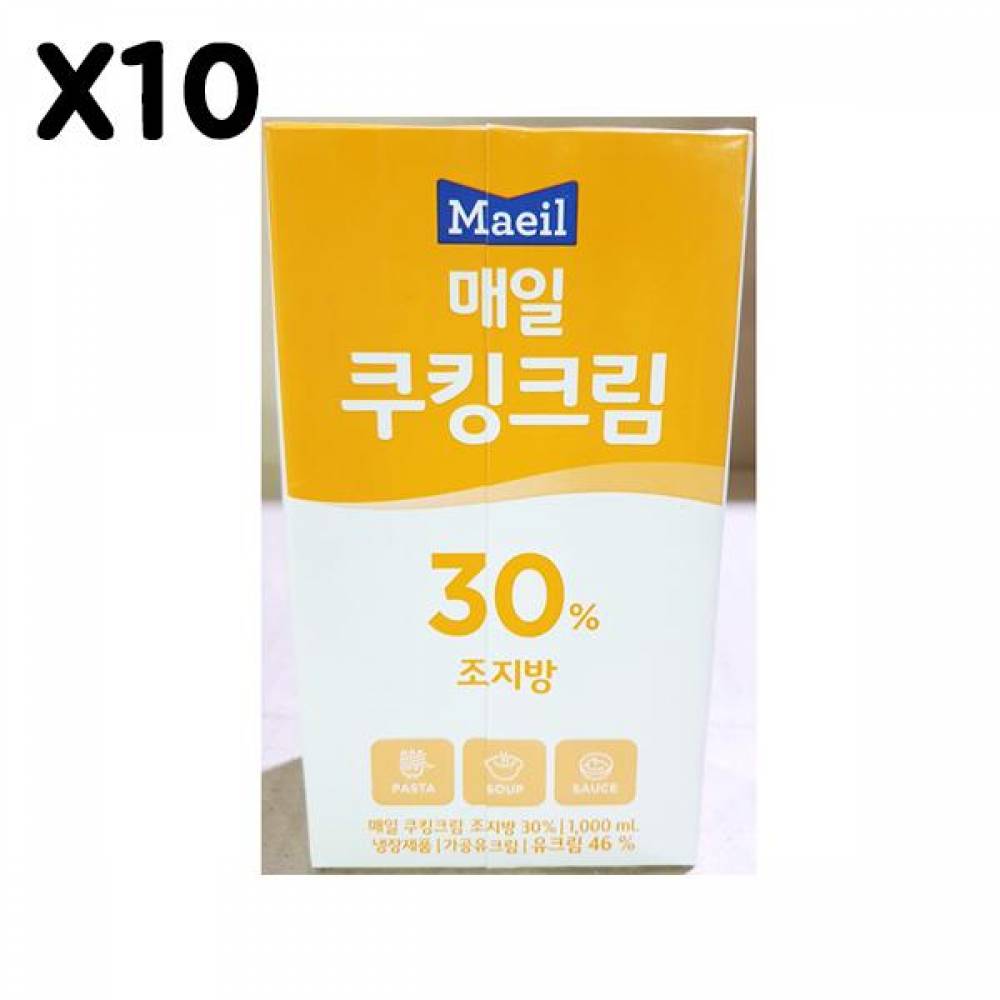FK 쿠킹크림( 매일 조지방30 1k) X10