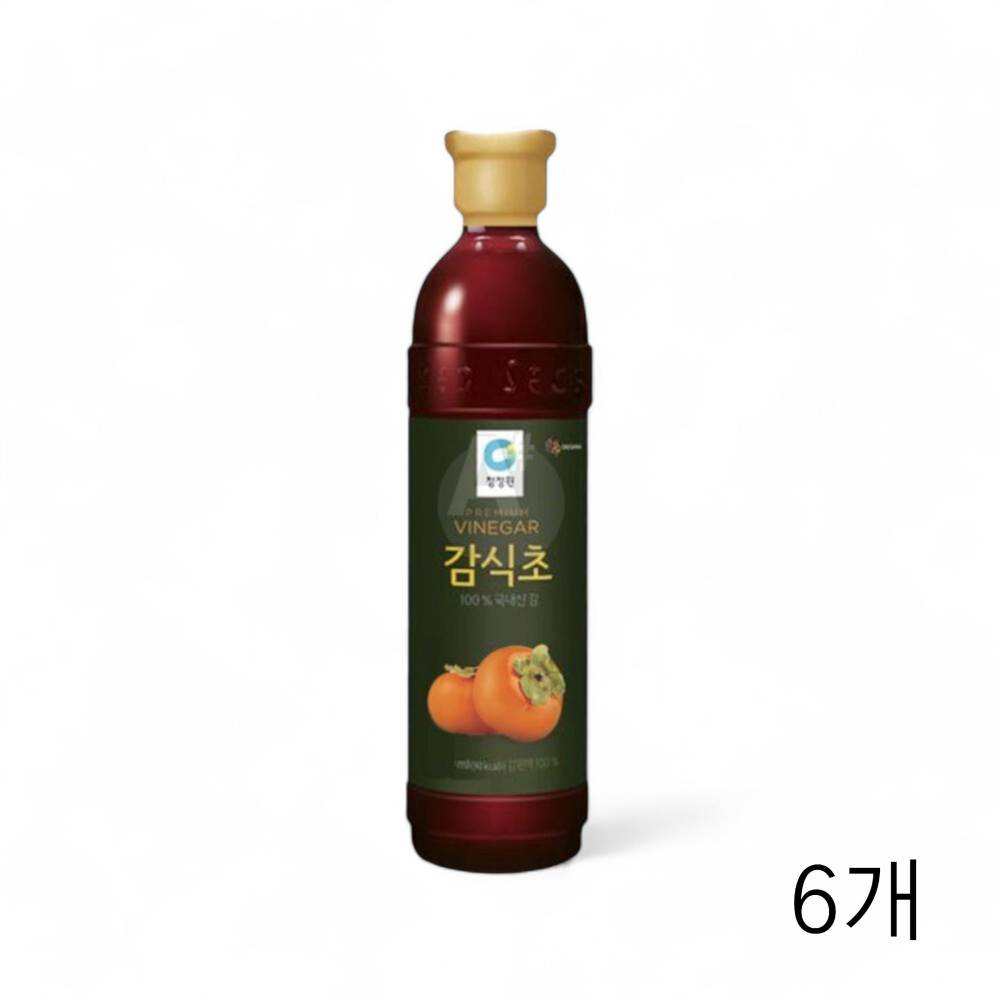 대상 감식초 900ml X 6개 마시는식초 과일식초 식초음료 발효식초 조리용 마시는감식초