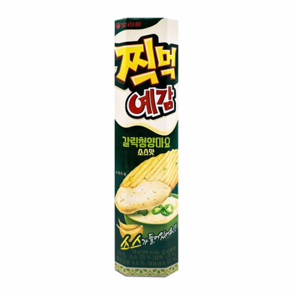 오리온 찍먹 예감 갈릭청양마요소스맛 76g 1BOX (20개입)
