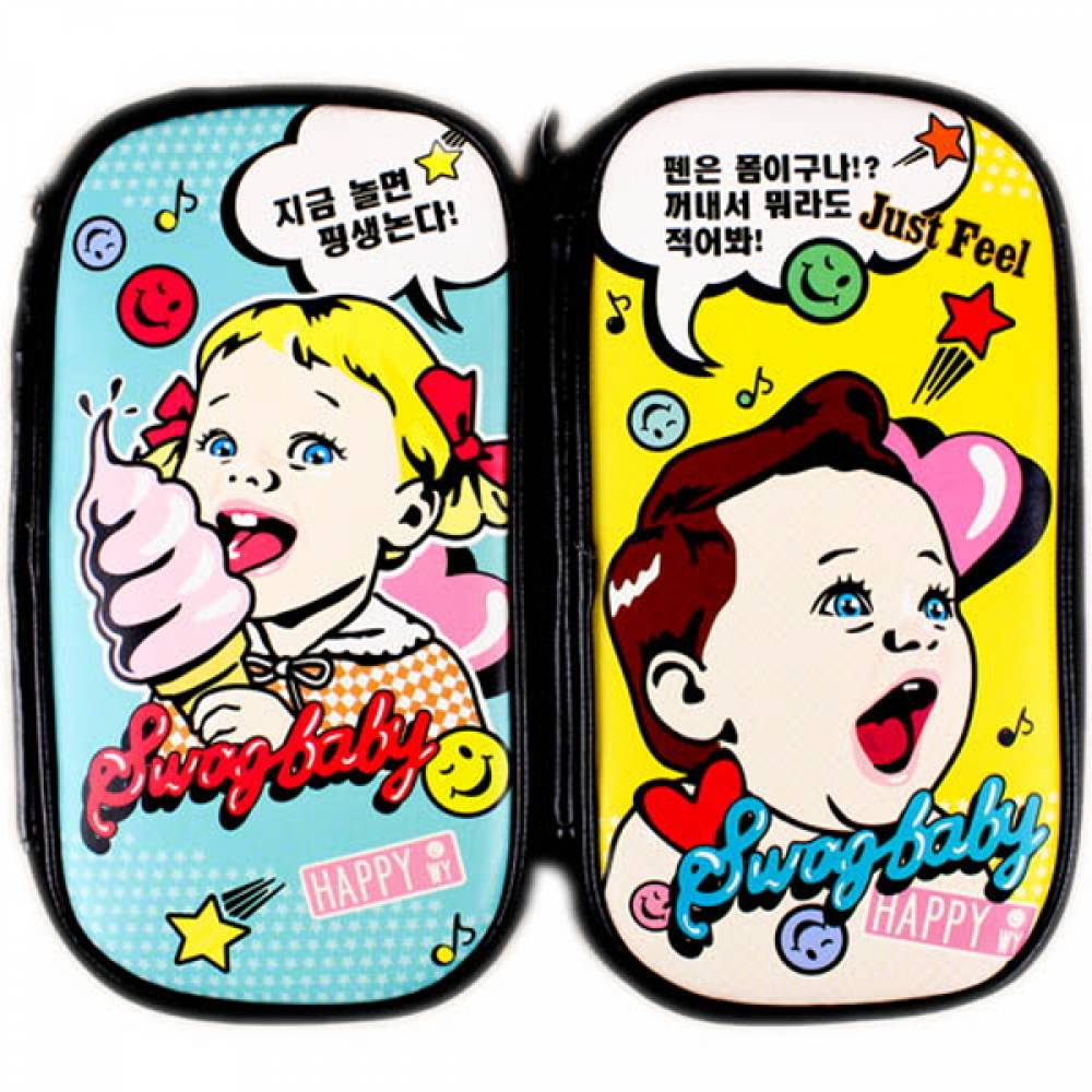 스웩베이비 기능성 슬림 필통 X4개