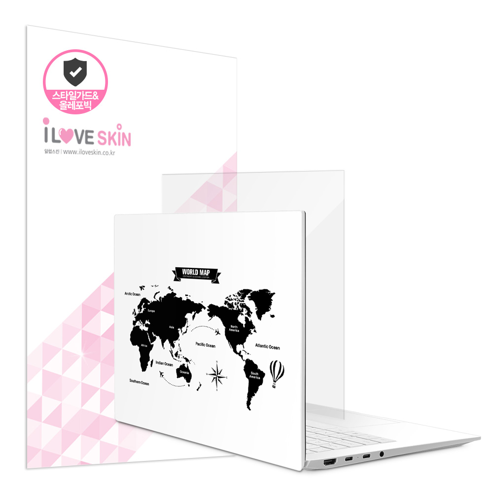 알럽스킨 LG 그램 2023 16인치 스타일가드 액정보호필름 16Z90R 16ZD90R
