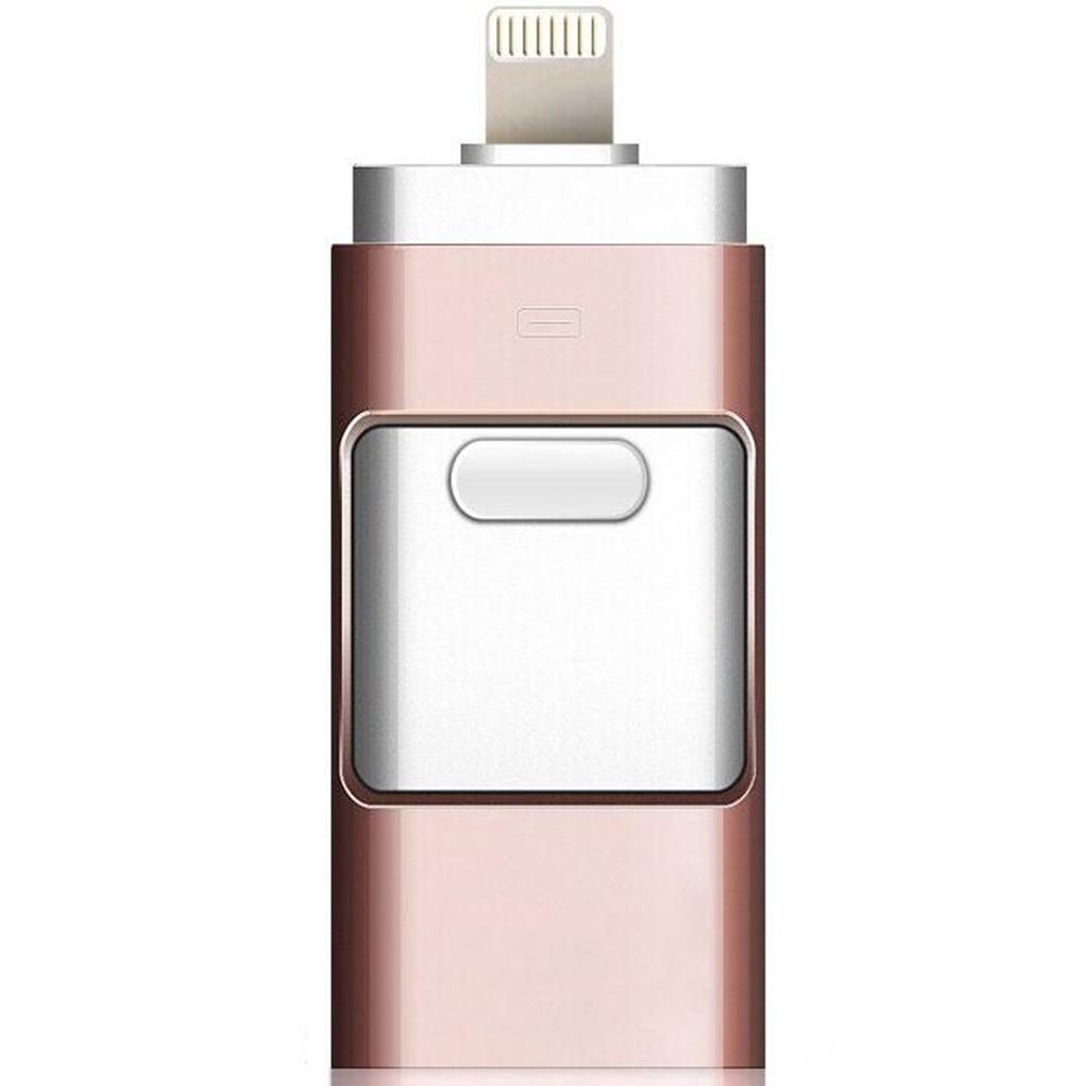 128GB 스마트폰 USB 휴대폰 USB 초소형 USB 핑크