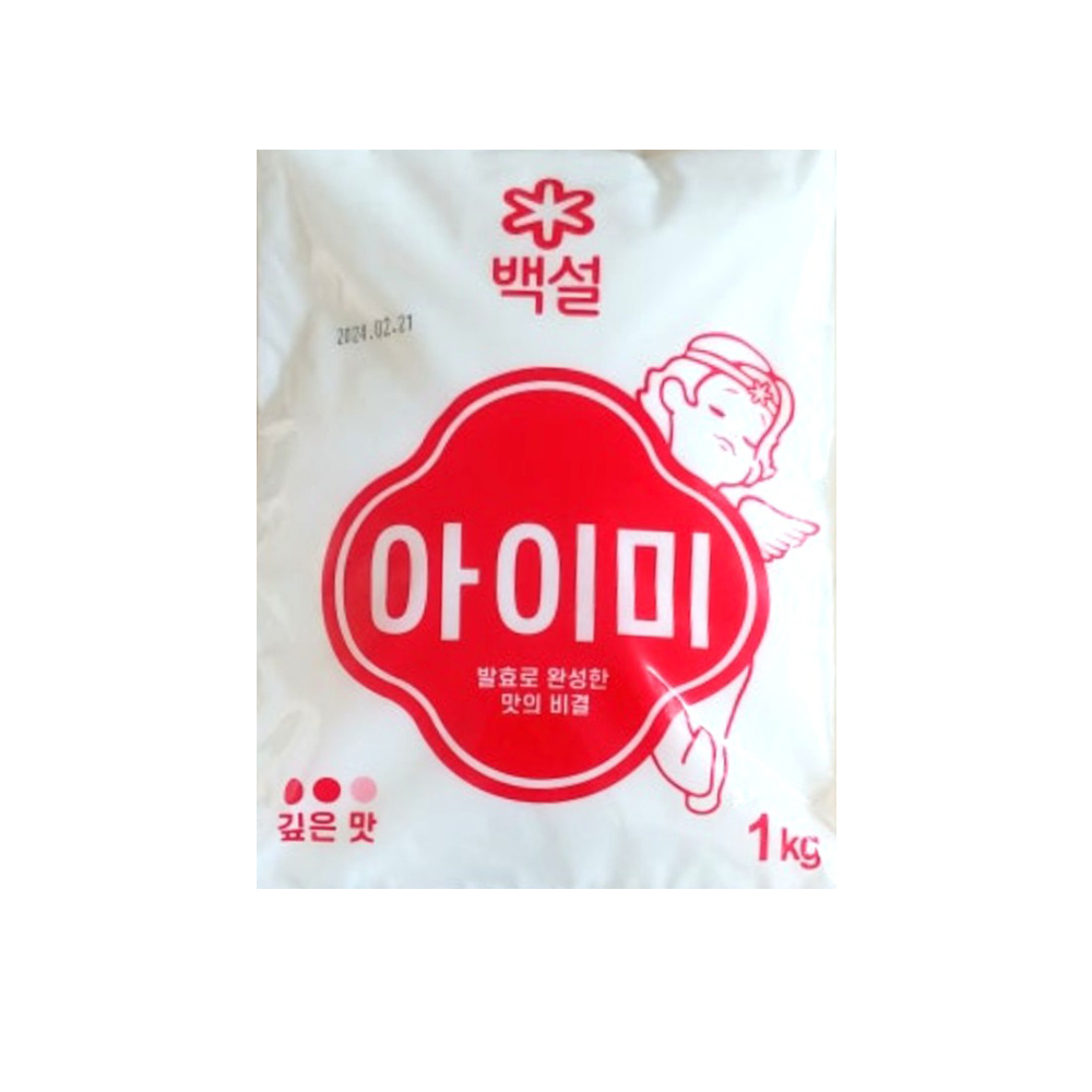 백설 아이미 발효조미료 2kg X 6개