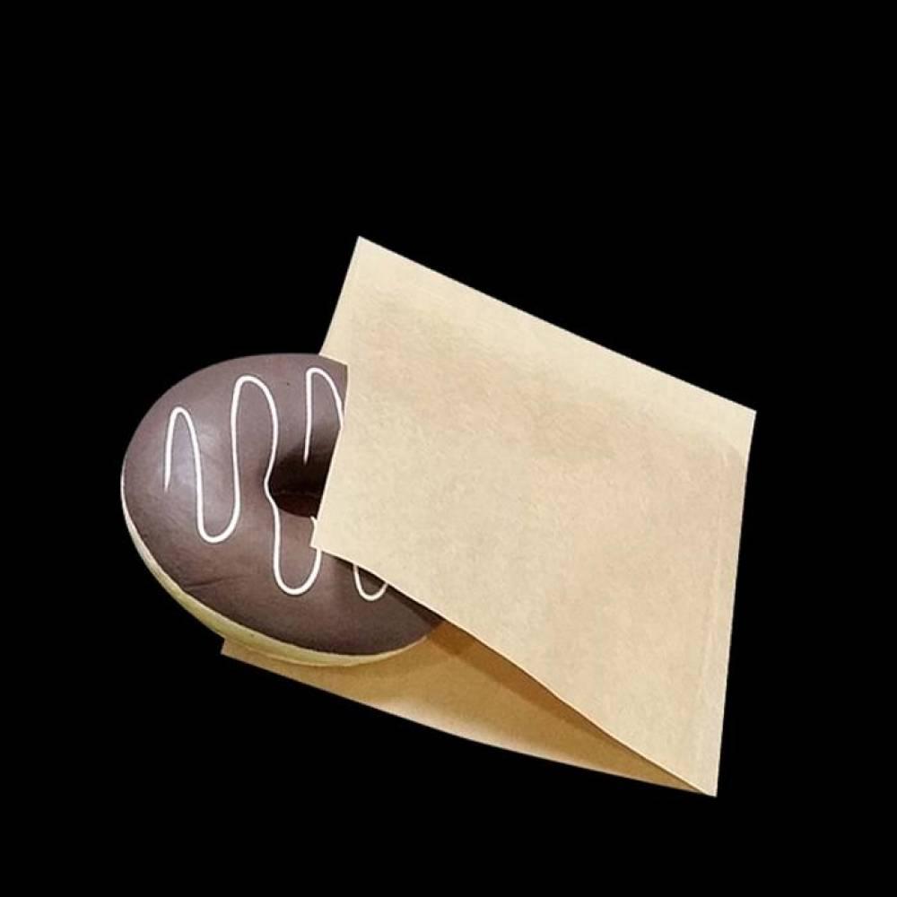 L형 크라프트 도너츠 종이봉투 15cmX15cm 1000P
