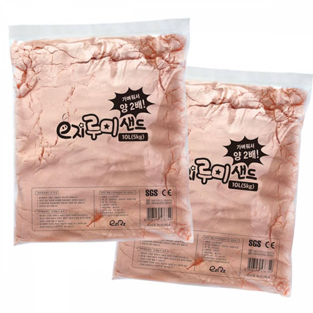 루미샌드 모래놀이 20L10kg 오렌지