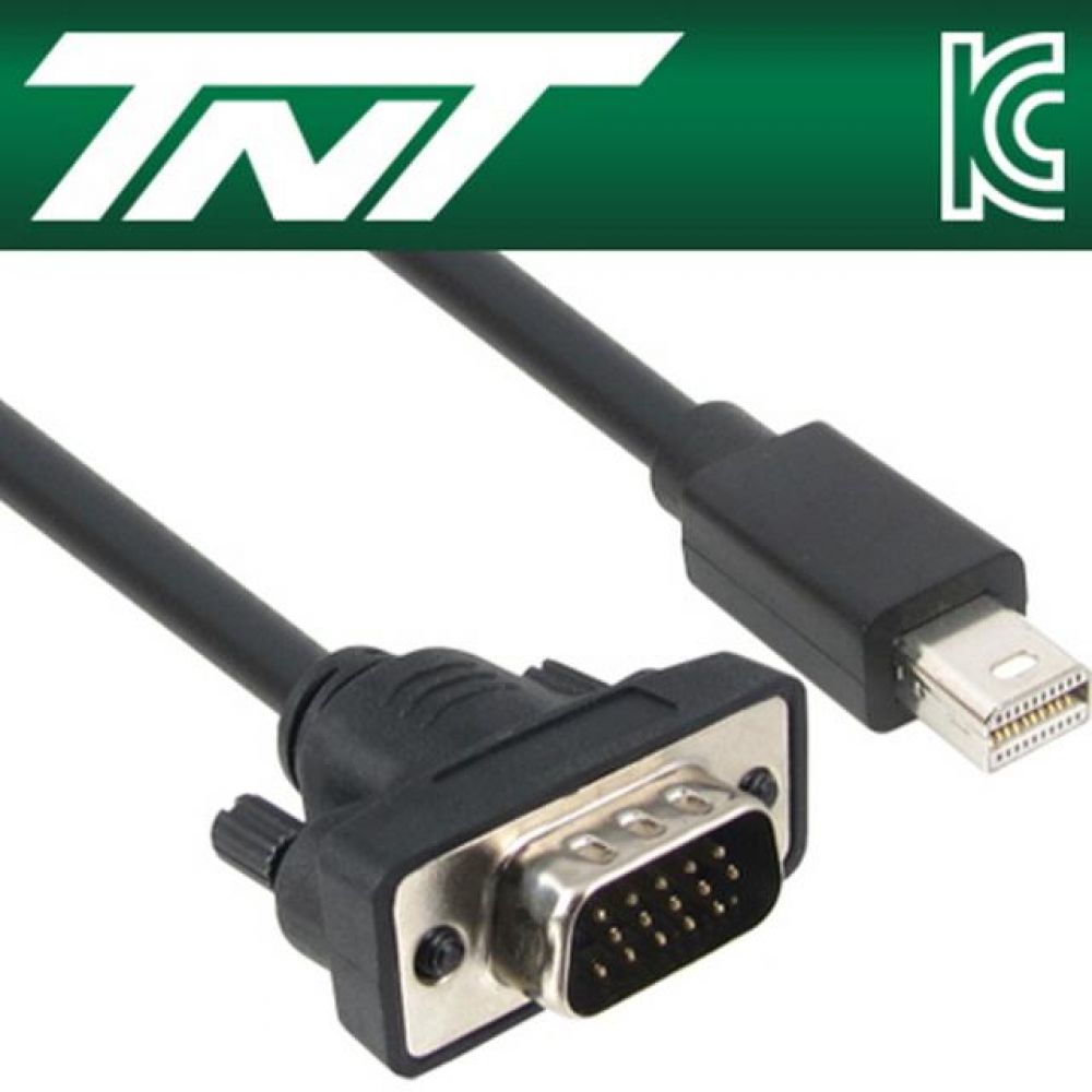 TNTMini 디스플레이포트 to VGA 케이블 15M
