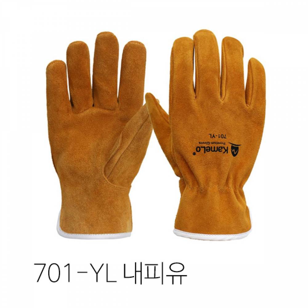 용접장갑 취부장갑 안전장갑 701-YL 내피유(10개입)