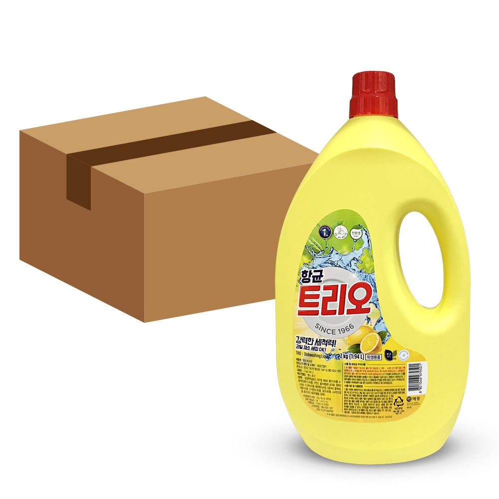 애경 항균 트리오 주방세제 2kg 6개