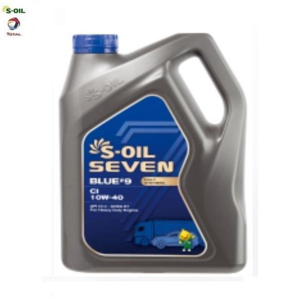 S-OIL 7 BLUE 9 CI 10W-40 6L 3개 1박스 디젤엔진오일