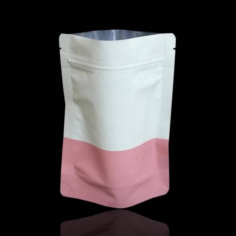 투컬러 알루미늄 진열 지퍼스탠드 11X17cm밑7cm 200장