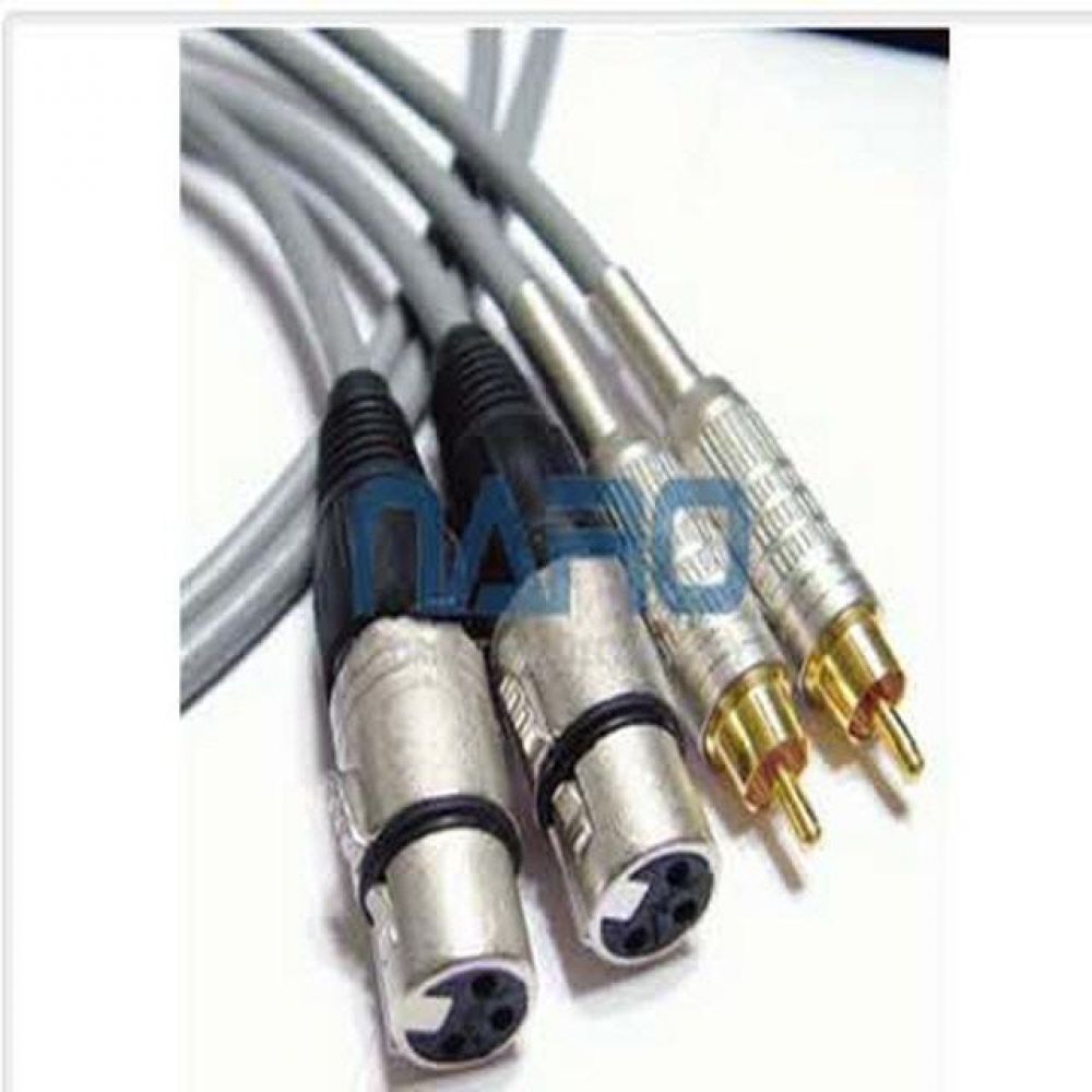 CN XLR 암 RCA 변환 케이블 3M 1쌍 4E6ATG 제작