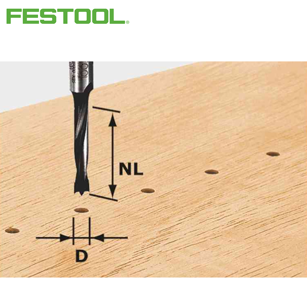 FESTOOL 라우터비트_도웰드릴링 HW S8 D5/30 Z_491066