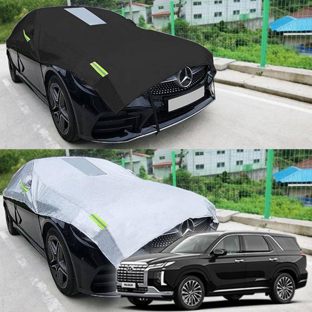 더뉴팰리세이드 자동차커버 반커버 성에방지 커버