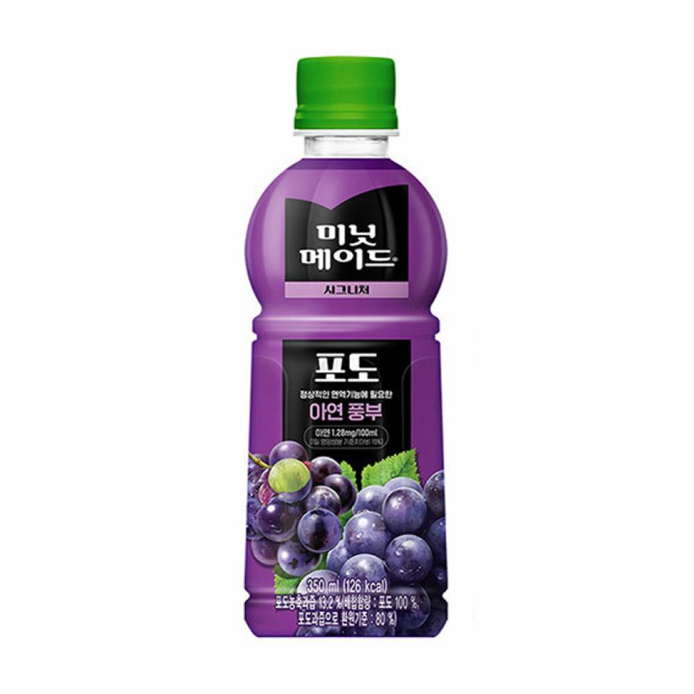 미닛메이드 시그니처 포도 350ml (24페트)