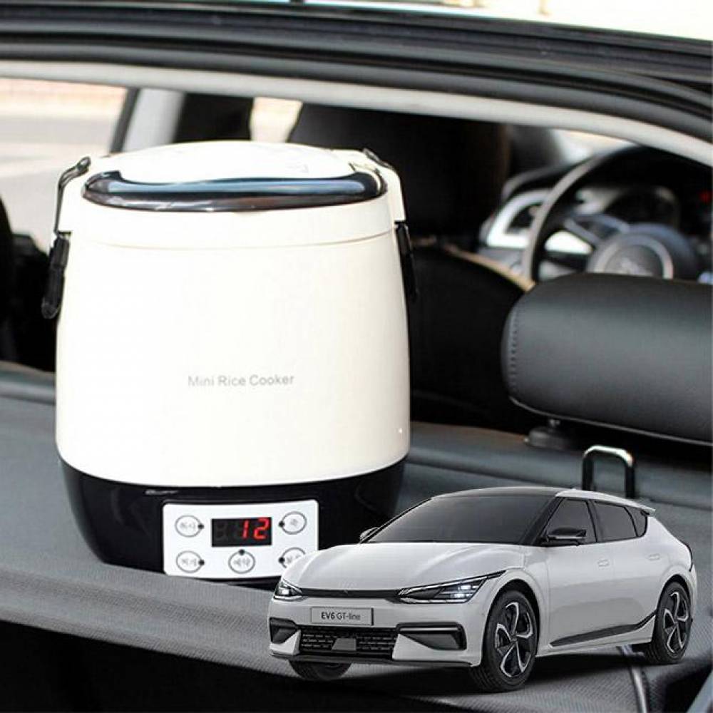 EV6 차량용 대형 밥솥 차박 캠핑 캠낚 글램핑