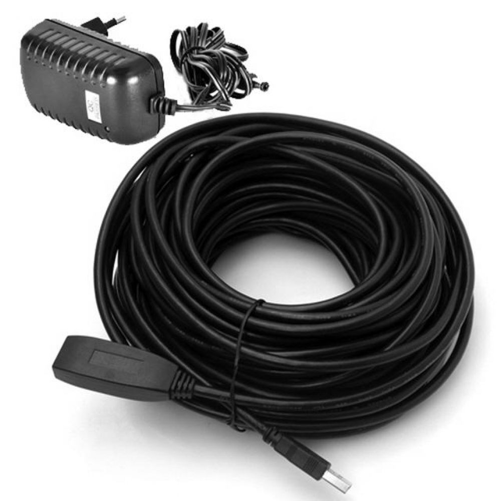 NEXT USB20PW USB 연장케이블 DC 5V아답터제공