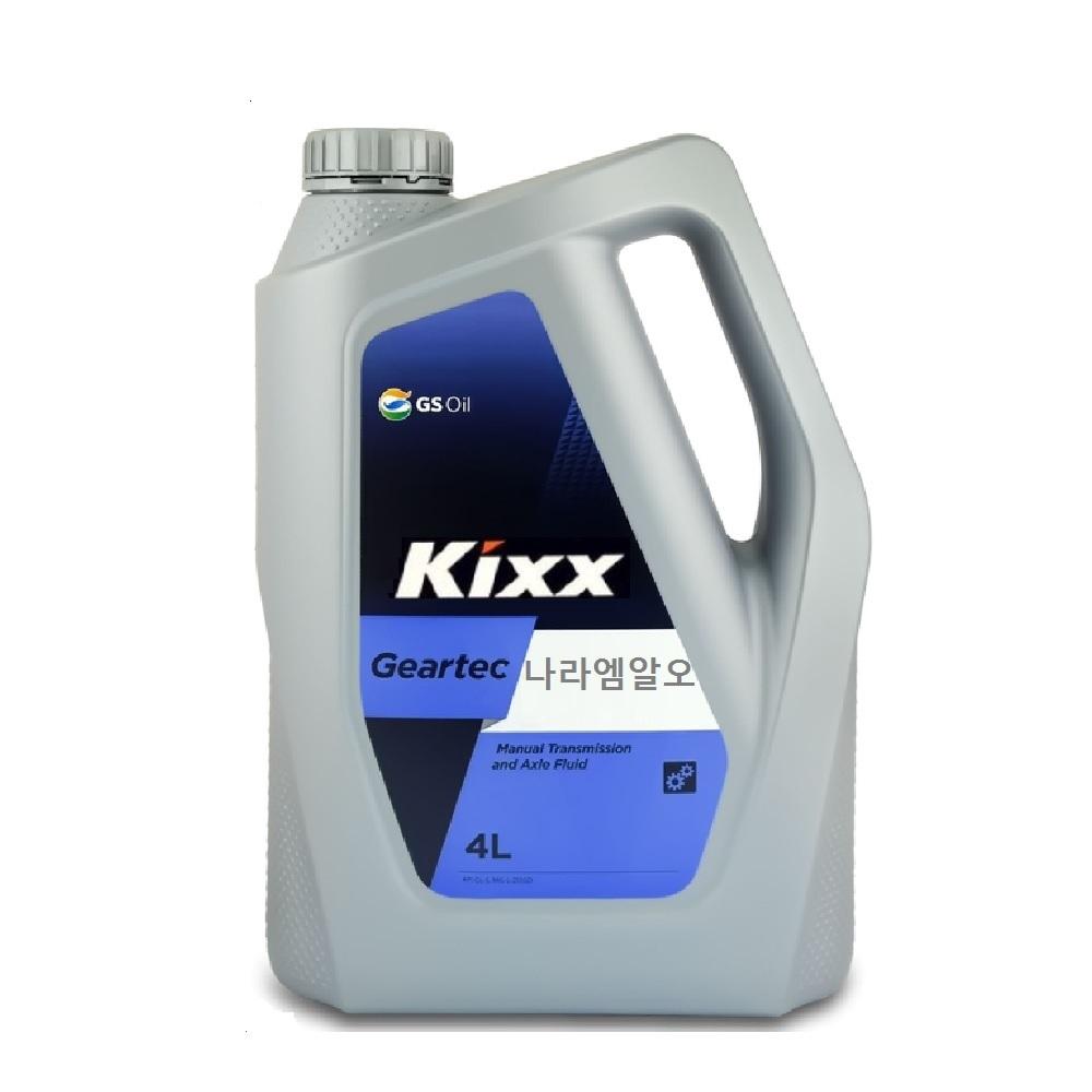 Kixx Geartec GL-4 80W-90 4L 4개 1박스 수동변속기유