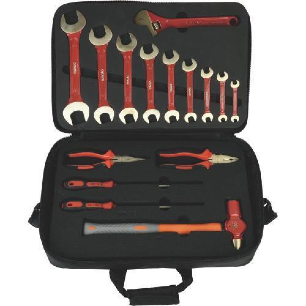 스마토 공구세트 방폭 15PCS AL-CU 253-4024